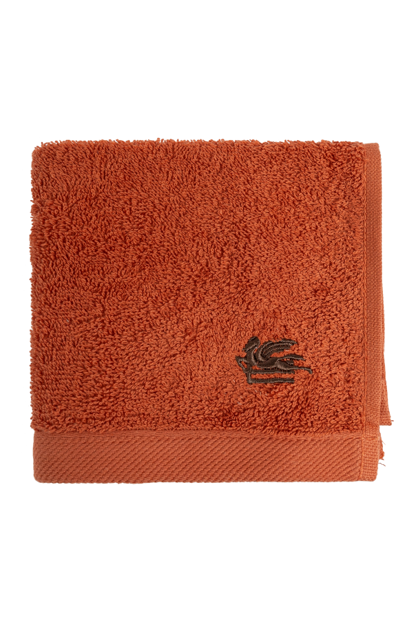Etro Home Cotton set of four towels and a basket