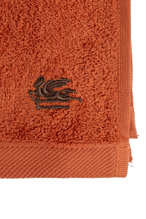 Etro Home Cotton set of four towels and a basket