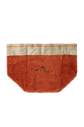 Etro Home Cotton set of four towels and a basket