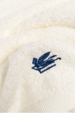 Etro Home Cotton set of four towels and a basket