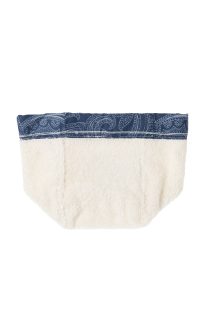 Etro Home Cotton set of four towels and a basket