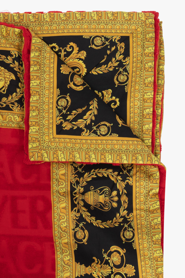 Versace Home Patterned towel