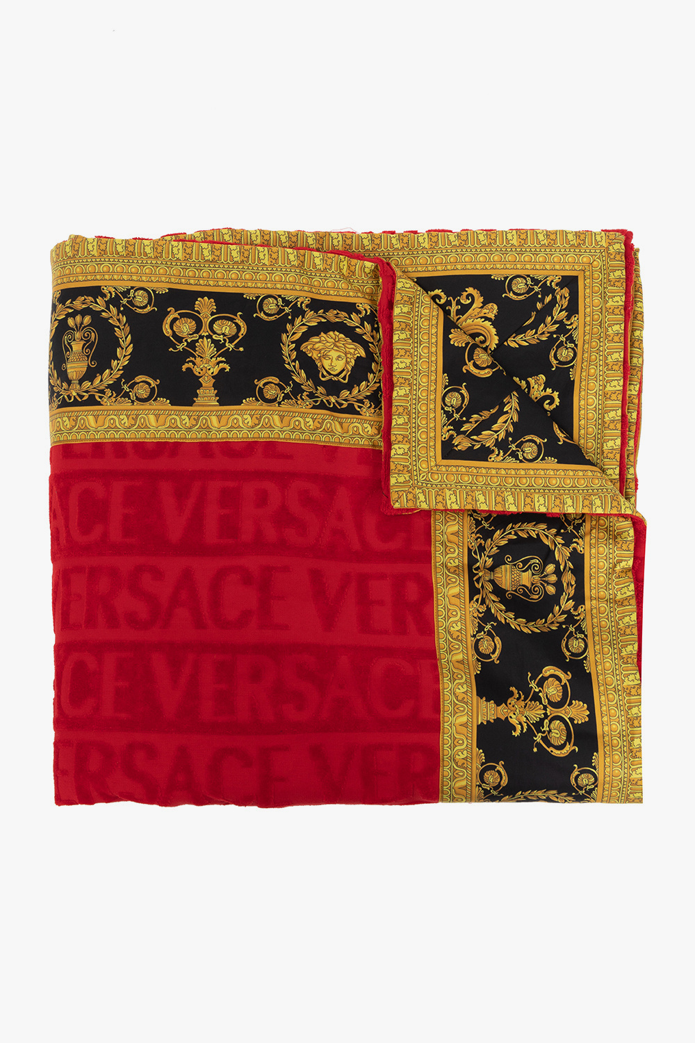 Versace Home Patterned towel