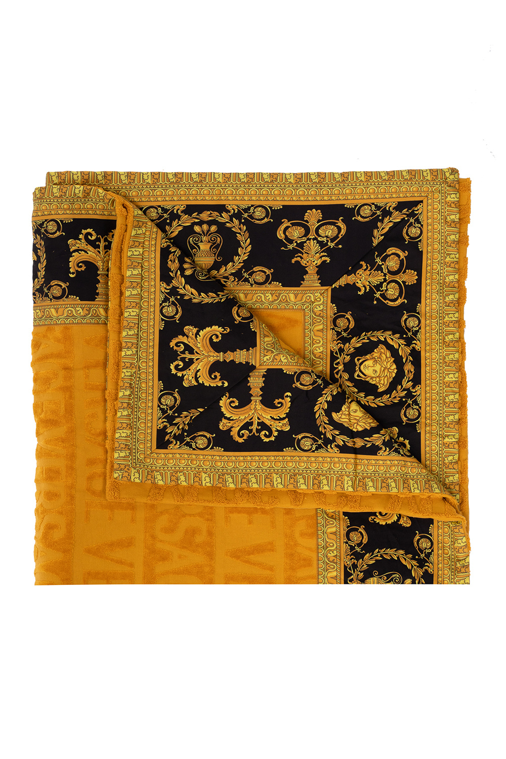 Versace Home Towel with Baroque motif