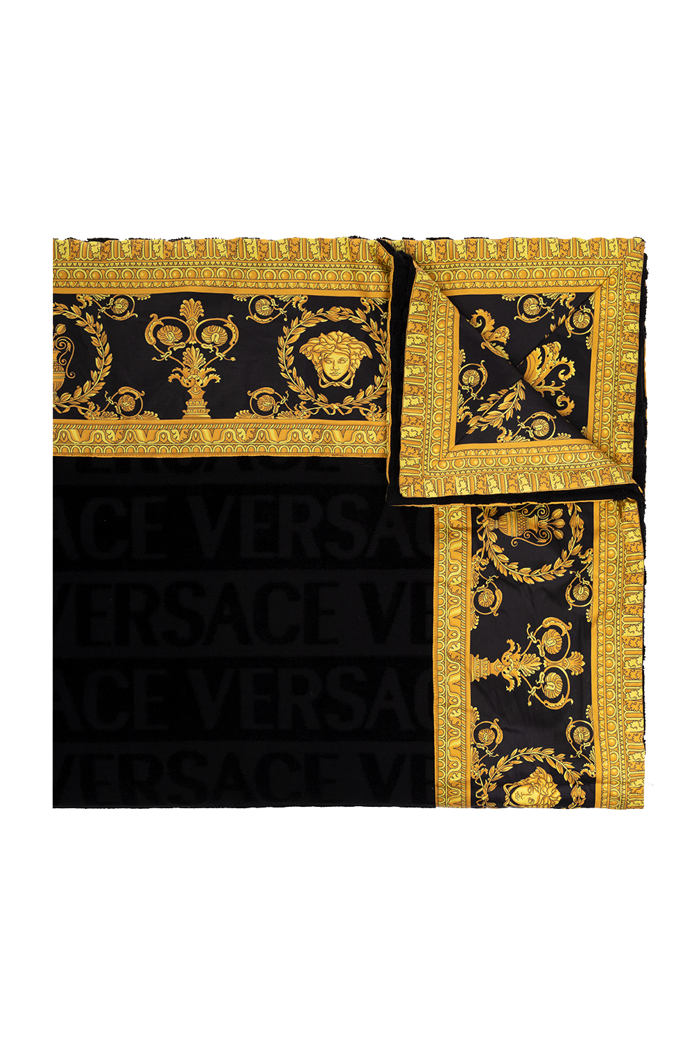 Versace Home Patterned towel