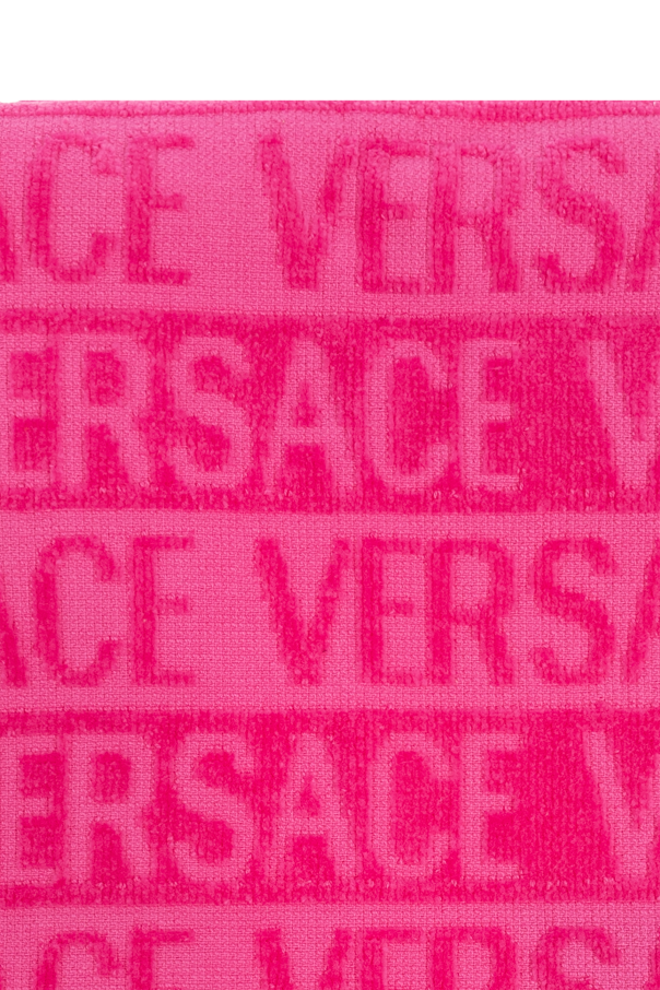 Versace Home Towel with logo