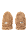 UGG Kids Faux fur gloves