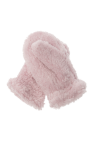UGG Kids Faux fur gloves