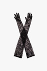 Versace Long lace gloves