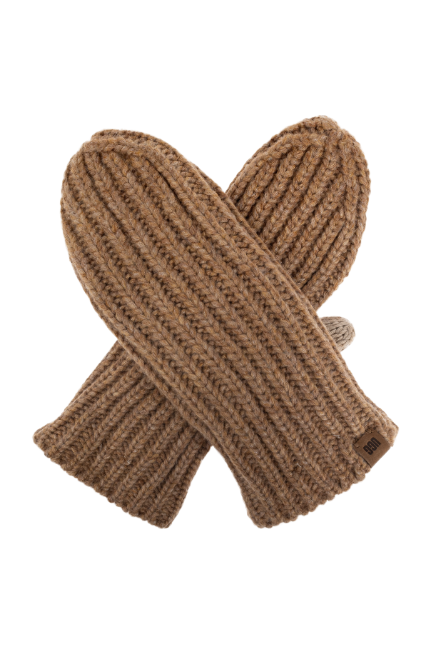 UGG Gloves with logo patch