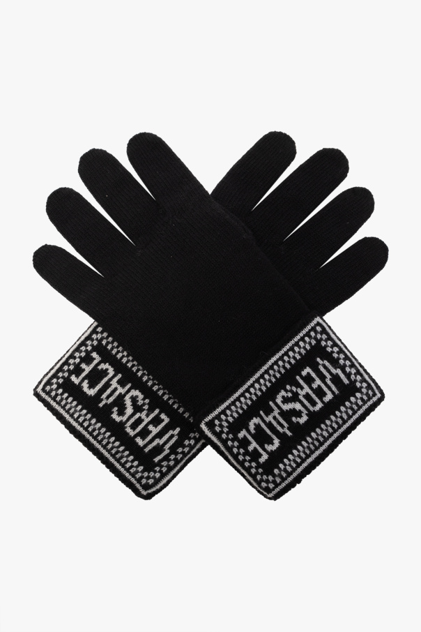 Wool gloves od Versace