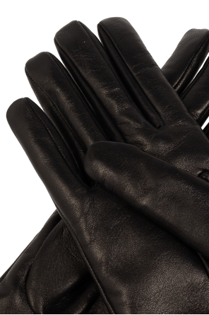 Versace Leather gloves by Versace