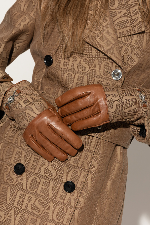 Versace Gloves with logo