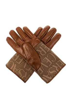 Versace Gloves with logo