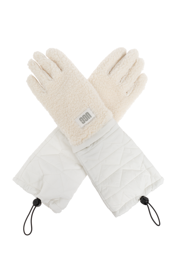 UGG Gloves with faux fur