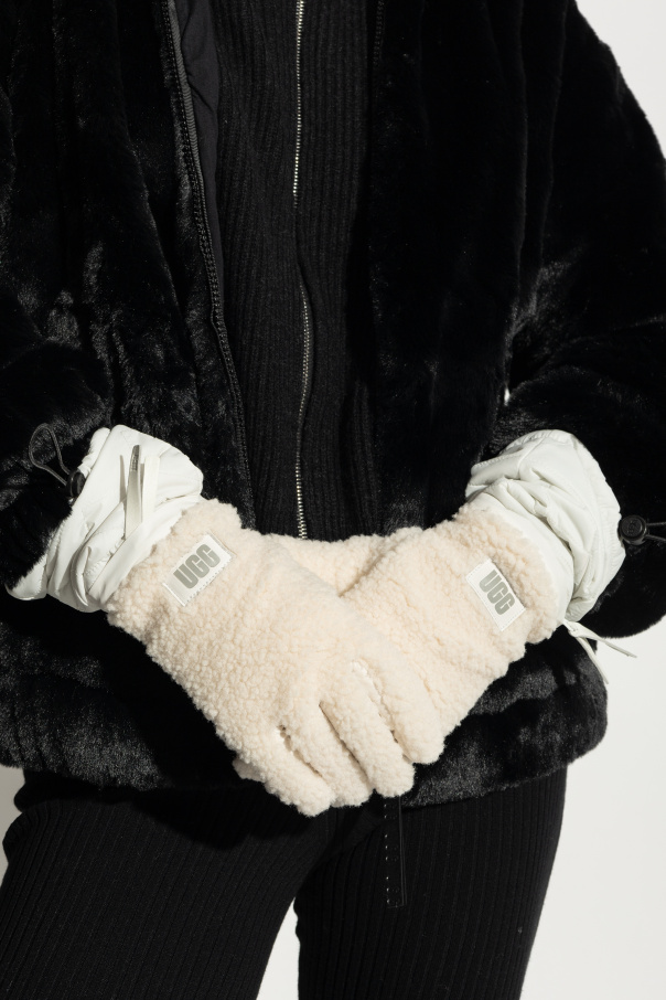 UGG Gloves with faux fur