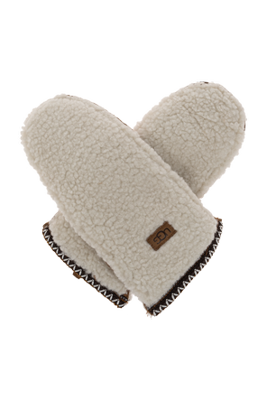 Guantes con parche con logotipo
