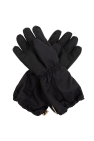 Mini Rodini BLACK Gloves with Reflector