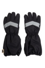 Mini Rodini BLACK Gloves with Reflector