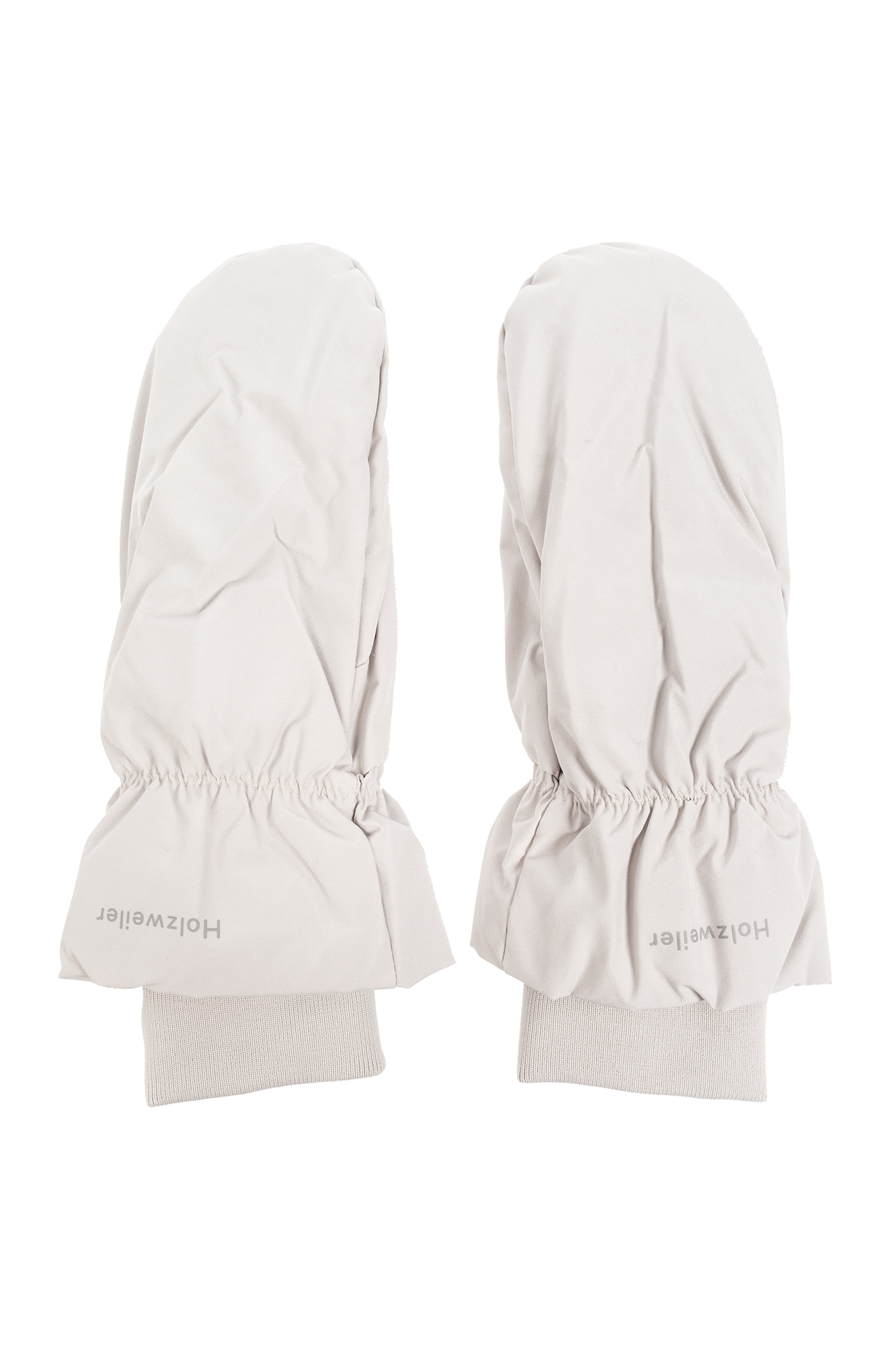 Holzweiler Down gloves with logo