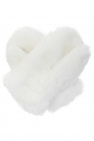 UGG Kids Faux fur gloves with logo