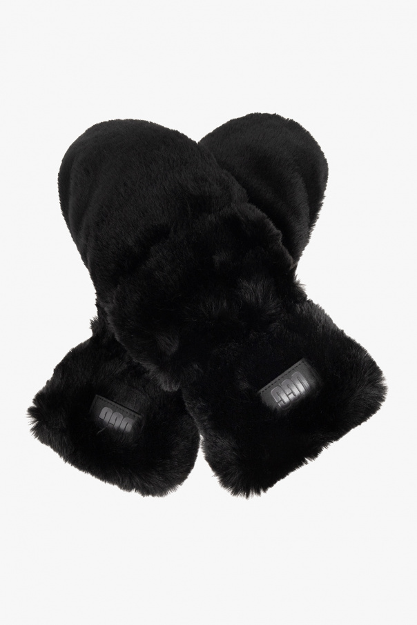 UGG Faux fur gloves