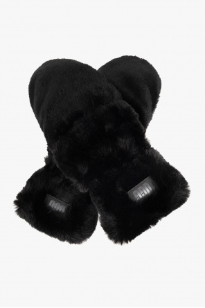 Faux fur gloves od UGG