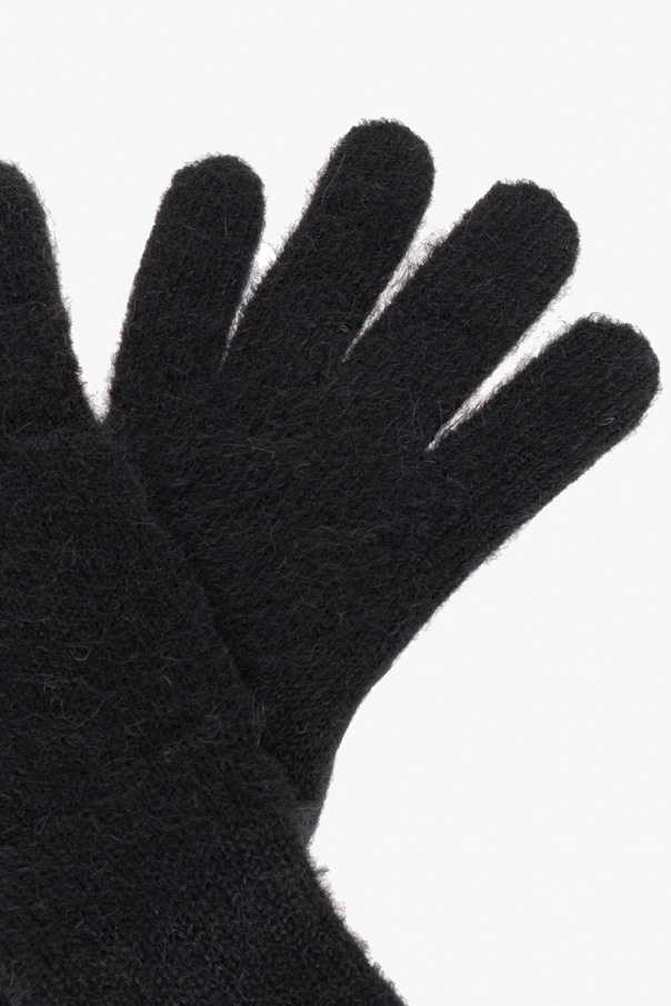 Raf Simons Gloves with logo
