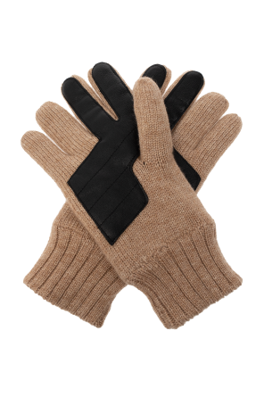 UGG Gloves with logo patch