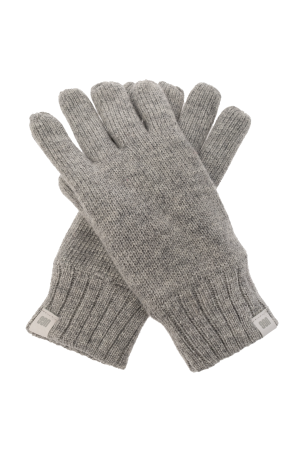 UGG Gloves with logo patch