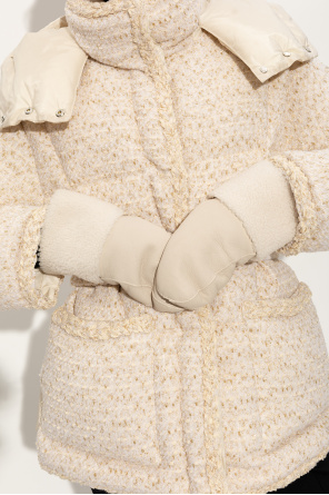Leather gloves od Yves Salomon