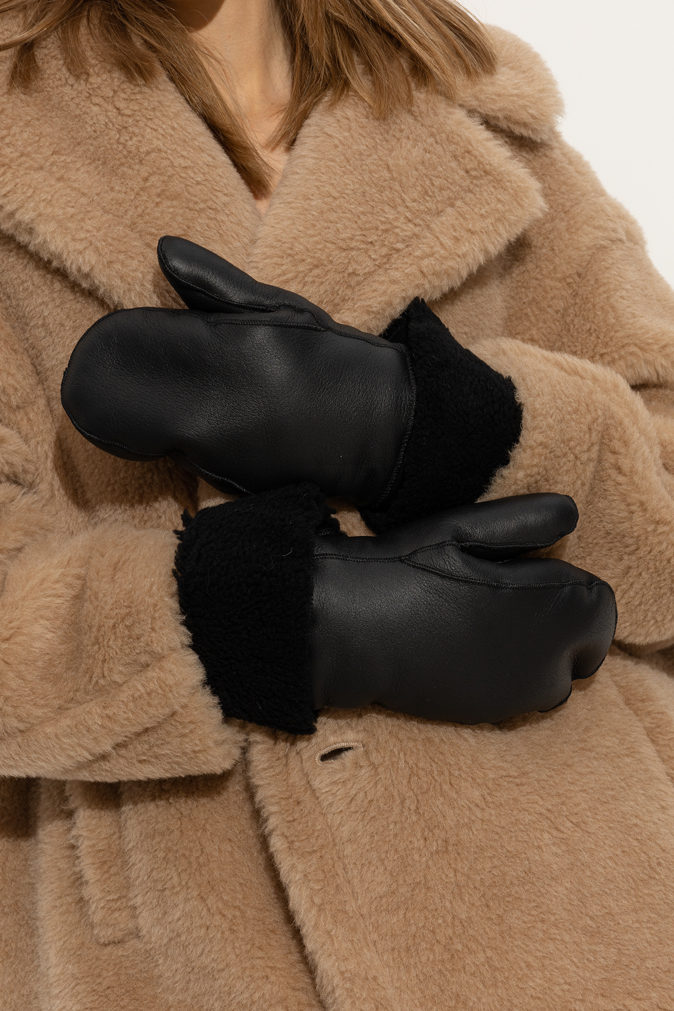 Yves Salomon Leather gloves