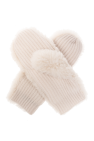 Yves Salomon Panelled gloves