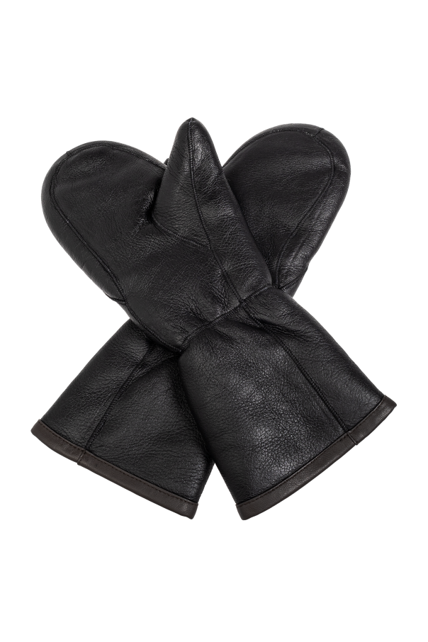 Yves Salomon Leather Gloves