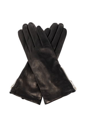 Leather gloves od AllSaints