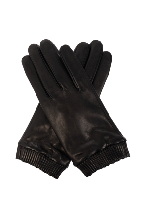 Leather gloves od AllSaints