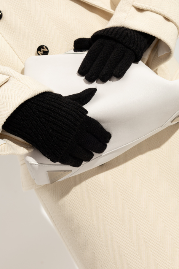 AllSaints Gloves with logo