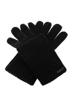 Gloves with logo od AllSaints