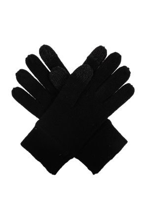 AllSaints Logo gloves