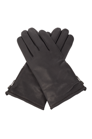 Leather gloves od AllSaints