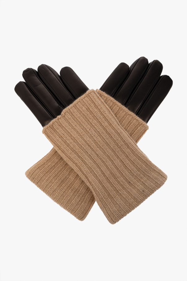 Leather gloves od FERRAGAMO