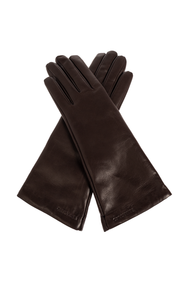Leather gloves od FERRAGAMO