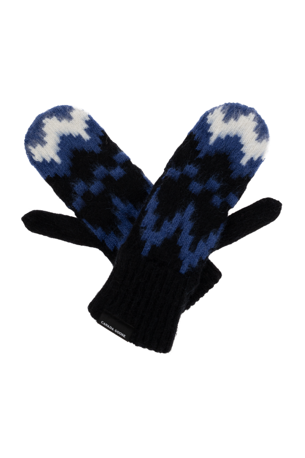 Wool mittens od Canada Goose