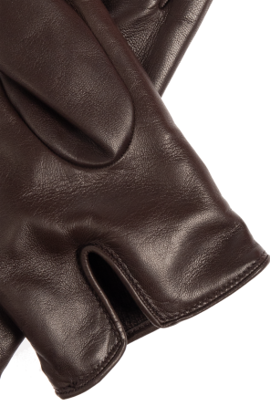 FERRAGAMO Guantes de cuero