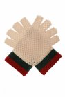 Gucci beige Openwork gloves