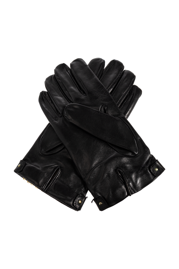 Moschino Leather gloves