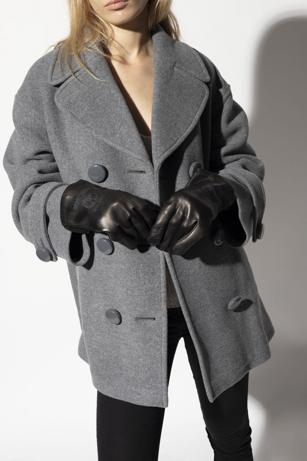 Moschino Leather gloves