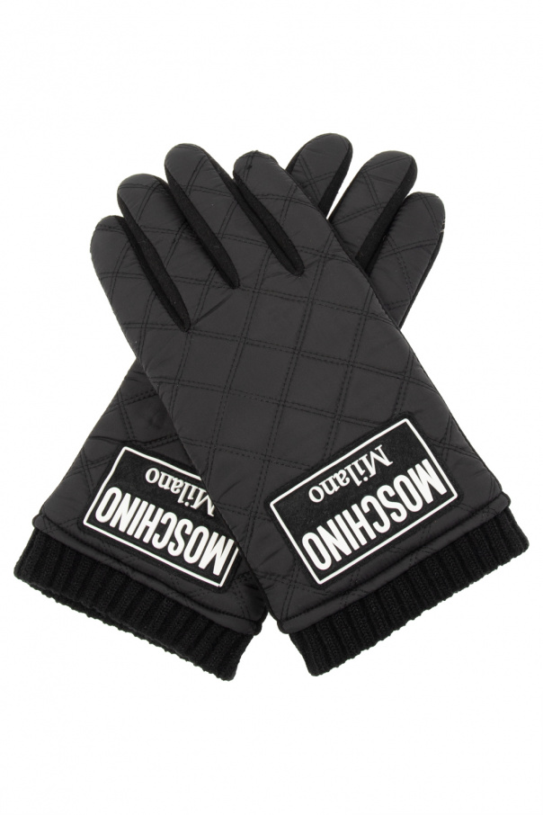 Moschino Padded gloves