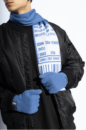 Moschino Gloves with logo