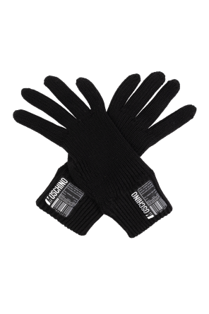 Gloves with logo